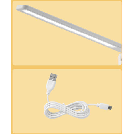 LED-Schreibtischlampe mit Augenschutz, Touch-Steuerung für Helligkeit, 180° schwenkbar und faltbar – die perfekte Beleuchtung fürs Arbeitszimmer