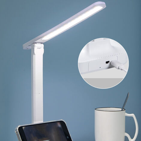 LED-Schreibtischlampe mit Schwenkfunktion für Schüler – USB, flexibel, weiches Licht, Touch-Steuerung