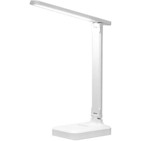 LED-Schreibtischlampe mit USB-Anschluss, sanftem Licht, augenschonend, faltbare LED-Leselampe, berührungsempfindliche LED-Schreibtischlampe für Schüler und Kinder