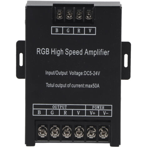 LED-Signalverstärker für RGB-Lichtstreifen, DC5-24V-Netzteilsteuerung