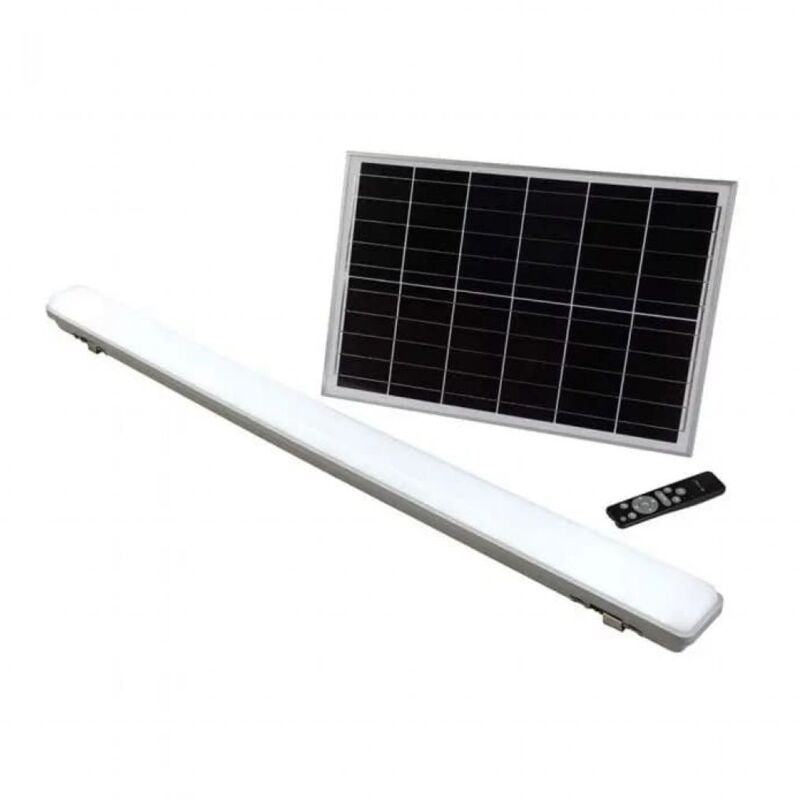 V-Tac – Led solaire tri proof 6500 18W – Indice IP65 – 1000 lumens – Télécommande incluse – Installation murale et plafond - vt-120018-18w-capteur V-Tac – Led solaire tri proof 6500 18W – Indice IP65 – 1000 lumens – Télécommande incluse – Installation murale et plafond - vt-120018-18w-capteur
