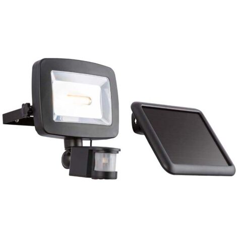 LED Solar Außen Lampe Leuchte Schwarz IP44 Beleuchtung Garten Terrasse Weg