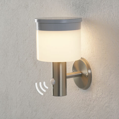 Led solar zu Top Preisen Grundig 10952 LED Solar Outdoor Wall Light 2 Floodlight