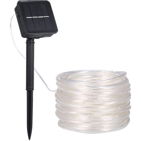 main image of "LED solar hose lawn light with built-in 600 mAh rechargeable battery"