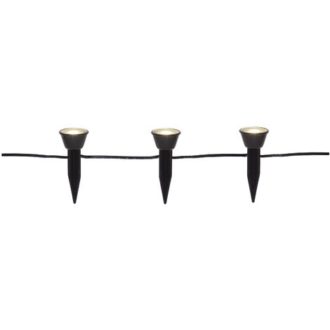 LED-Solar-Lichterkette "Mini Spot", Kunststoff