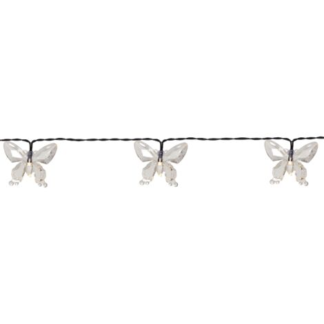 LED-Solar-Lichterkette "Papillon", 15 ww LED