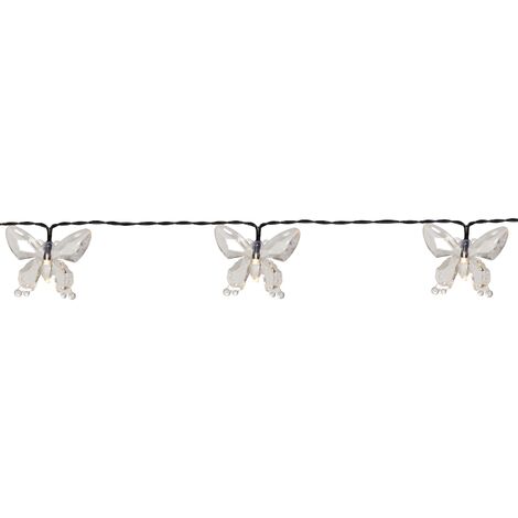 LED-Solar-Lichterkette "Papillon", 15 ww LED