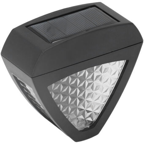 LED Solar Wall Lamp Soft Warm Light Long Battery Life IP44 Wall Light for Home Courtyard Lawn Garden