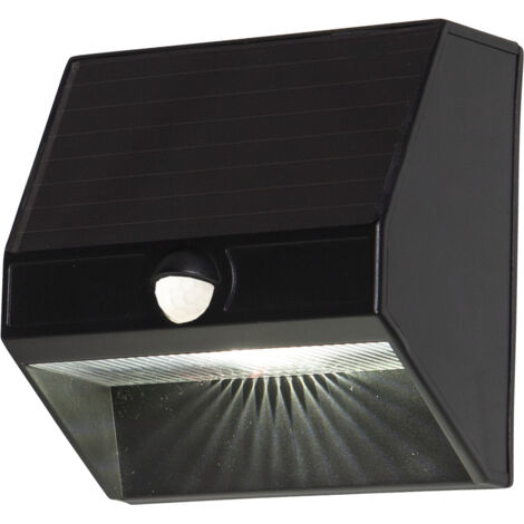 LED-Solar-Wandleuchte "Wally", Kunststoff, 11x11cm