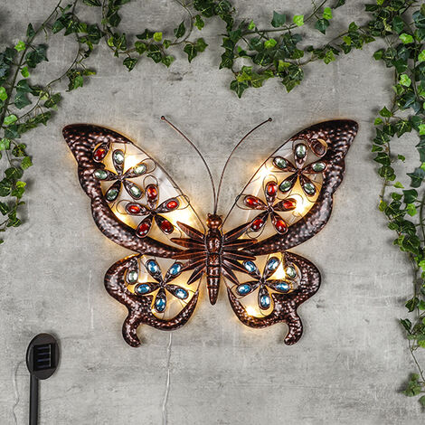 Haushalt International Wandlicht Schmetterling