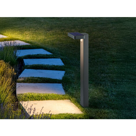 LED Solar Wegeleuchte Außenleuchte ESQUEL mit Bewegungsmelder in Anthrazit