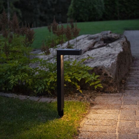 STAR TRADING LED Solar Wegeleuchte Vicini, ca. 10x38 cm, warmweiße LED,