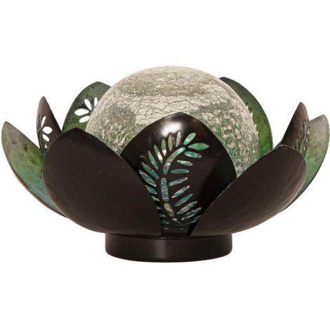 LED Solarlampe Lilly, Lotusblüte, Gartenbeleuchtung