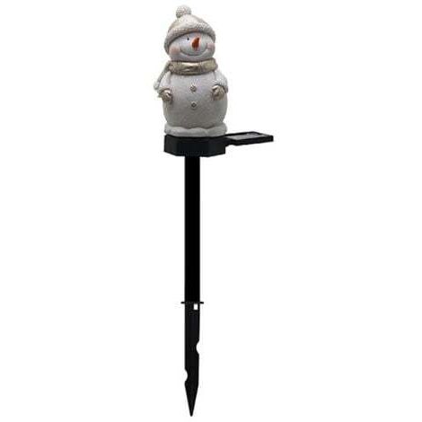 LED-Solarleuchten für den Außenbereich in Schneemannform, Gartendekorationen, Weihnachtsdekoration, dekorative Landschaftsleuchten für Rasenflächen und Höfe