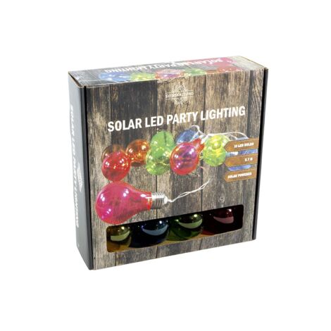 LED-Solarleuchten-Gartenkette für den Außenbereich