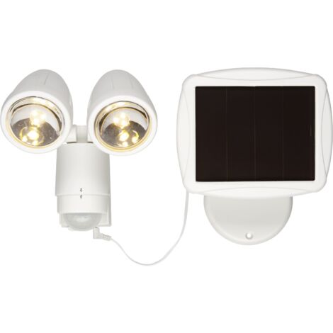 LED-Solarspot 'Powerspot', weiss,2 x 3 LED, Bewegungsmelder
