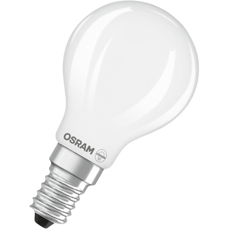 OSRAM Lampe LED Superstar P40 Globe Filament dimmable, blanc neutre 4000 K, 3,4 W, E14, dépolie, 470 lm, 15 000 h, pour lampes de table, de bureau OSRAM Lampe LED Superstar P40 Globe Filament dimmable, blanc neutre 4000 K, 3,4 W, E14, dépolie, 470 lm, 15 000 h, pour lampes de table, de bureau