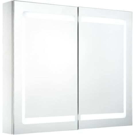 LED-Spiegelschrank 80x12,2x68 cm vidaXL
