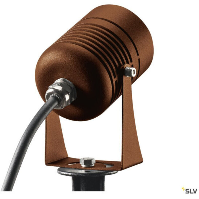 SLV - Projecteur extérieur led spike rouille 6W 3000K IP55 1002203