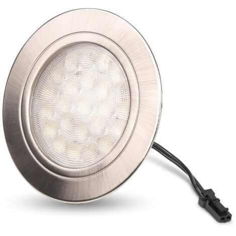 LONGLIFE LED GMBH BY HK LED Spot 2W 12V 150lm IP20 Ø65x11mm Ausschnitt Ø58mm - Lichtfarbe: Warmweiß 3000K