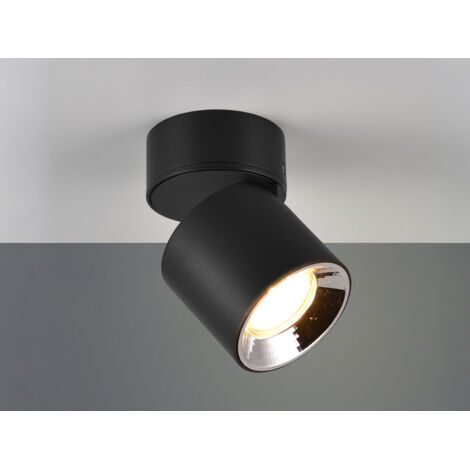 LED Spot Deckenstrahler Schwarz dimmbar, Ø 9cm