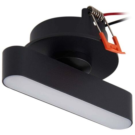 LED Spot encastrable à intensité variable 'Eldrin' en métal pour salon & salle à manger