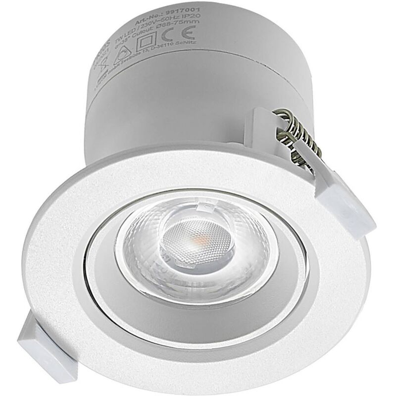 Prios - led Spot encastrable à intensité variable en aluminium pour salon & salle à manger Prios - led Spot encastrable à intensité variable en aluminium pour salon & salle à manger