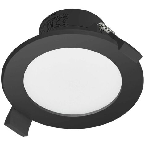 LED Spot encastrable à intensité variable 'Rida' en aluminium pour salle de bain