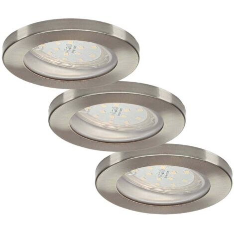 LED Spot encastrable 'Delfan' en aluminium pour salle de bain