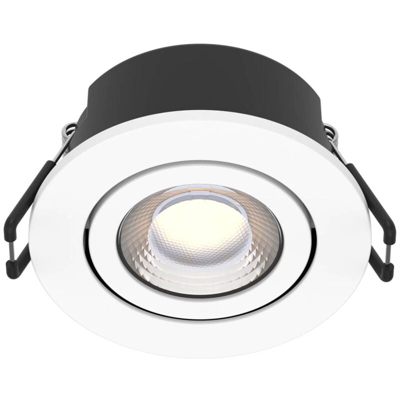 Led Spot encastrable haute tension à intensité variable 'Eliar' en aluminium pour salon & salle à manger