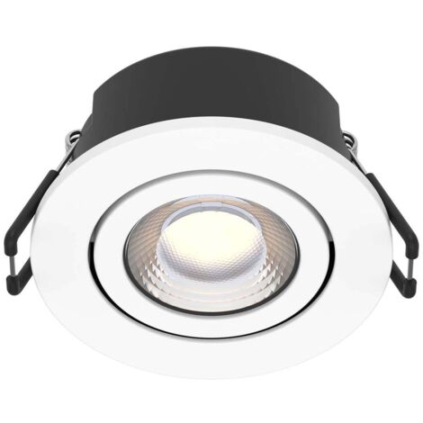 LED Spot encastrable haute tension à intensité variable 'Eliar' en aluminium pour salon & salle à manger