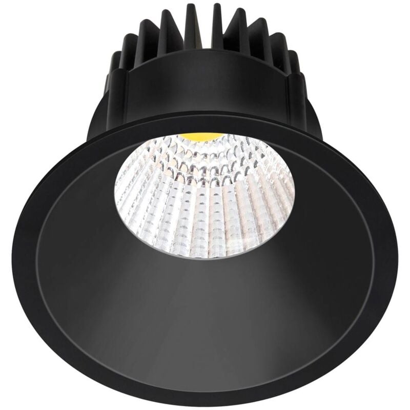 Led Spot encastrable haute tension à intensité variable 'Niria' en aluminium pour salon & salle à manger