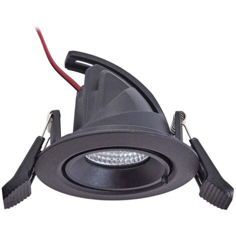 LED Spot encastrable haute tension 'Harcos' en aluminium pour salon & salle à manger