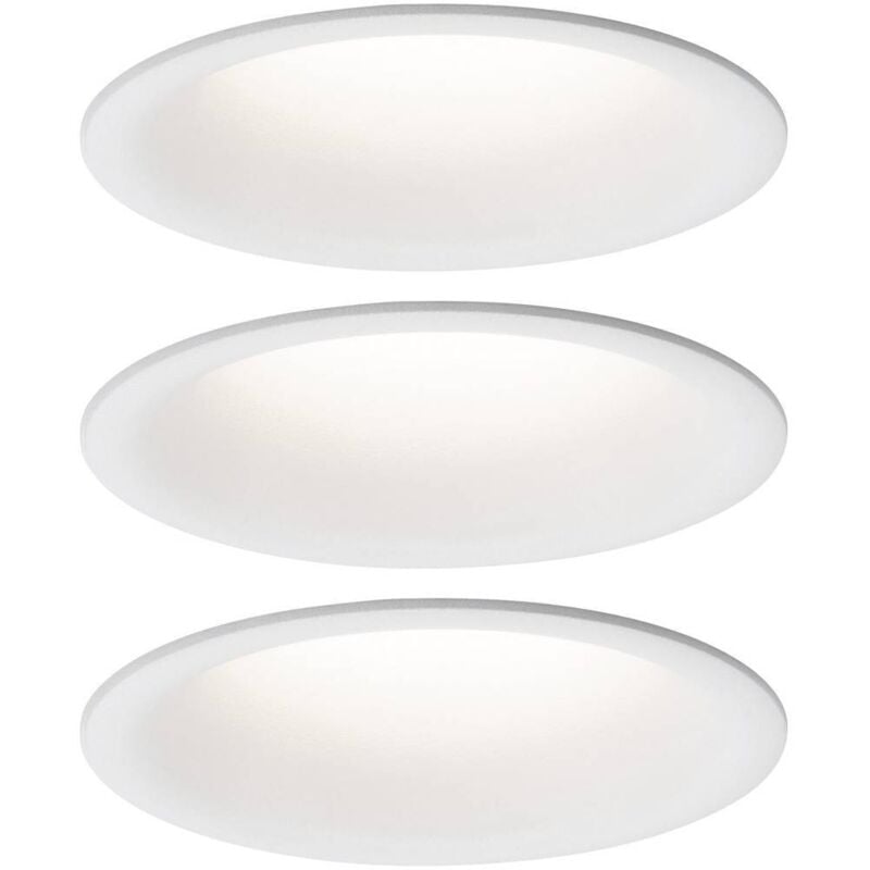 Spot led encastrable pour salle de bains jeu de 3 18.9 w - Paulmann