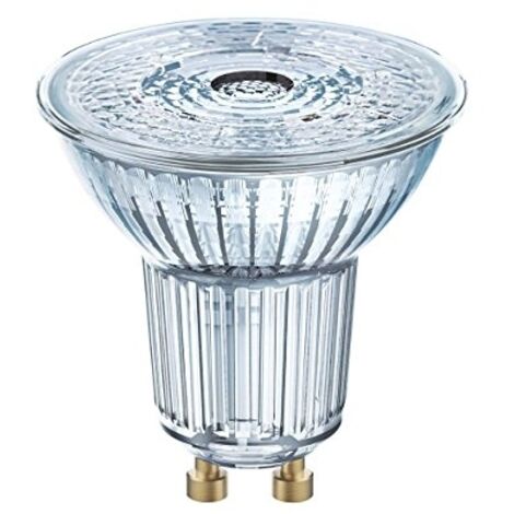 LED-Spotlampen PAR16 GU10, 4.3W , warmweiß.