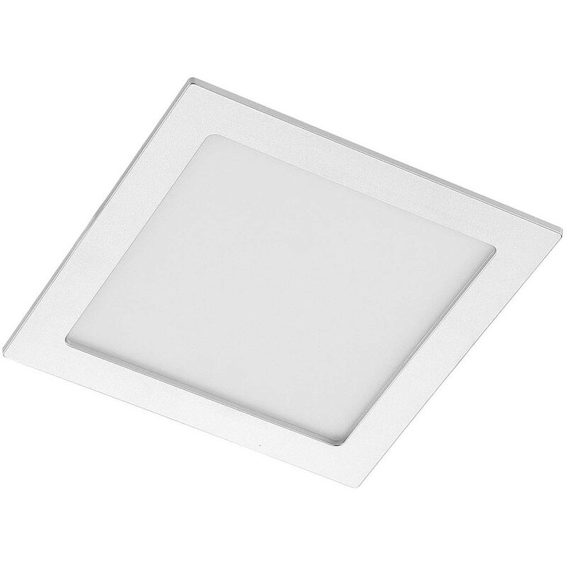 Prios - Spotlight Recessed Helina dimmable (modern) in Silver made of Aluminium for e.g. Bathroom (1 light source,) from silver, white