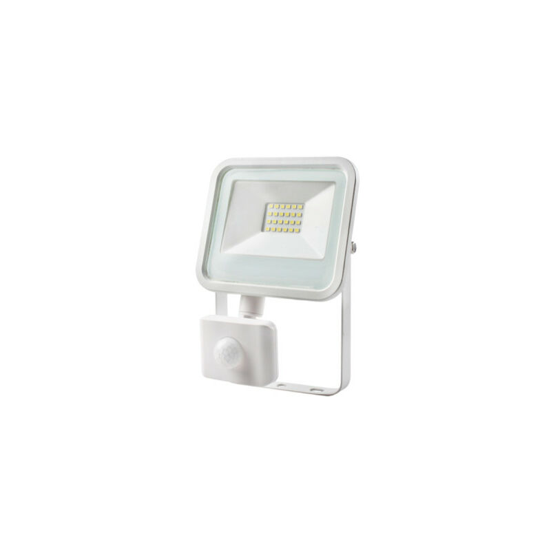 Led spotlight with presence sensor EDM - 50W - 3500 Lumens - 6400K - White