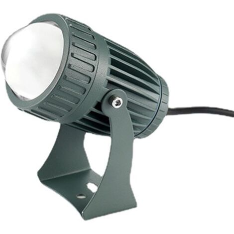 LED Spots Faisceau Étroit Spot Étanchéité IP65 Orientable À 180° AC85-265V Applique Murale Extérieure Éclairage Paysager pour Jardin Hôtel(Red)