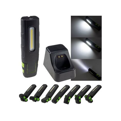 LED Stableuchte Akku "FlexiLED 880", Magnetfuß, 10W