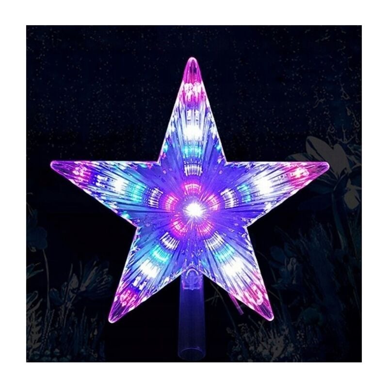 LED STAR TOP Sommet du sapin de Noël Lumières pour sapin de Noël
