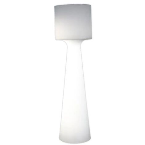 LED Stehlampe außen kabellos Akku Dimmer Farbwechsel RGBW Fernbedienung IP65 170 cm Dekolampe Garten Stehleuchte Außenleuchte