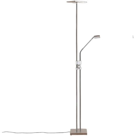 LED Stehlampe "Jonne" aus Metall dimmbar für Wohnzimmer & Esszimmer von Lindby