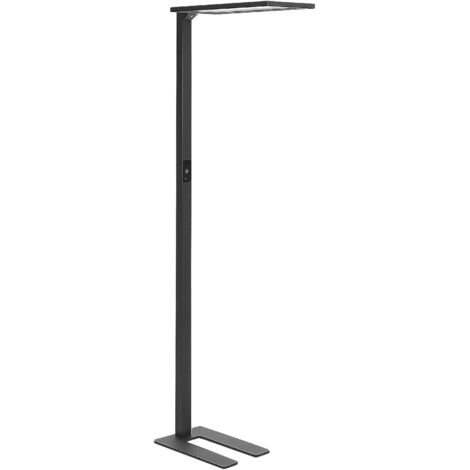 LED Stehlampe ORION mit Bewegungsmelder Metall Schwarz