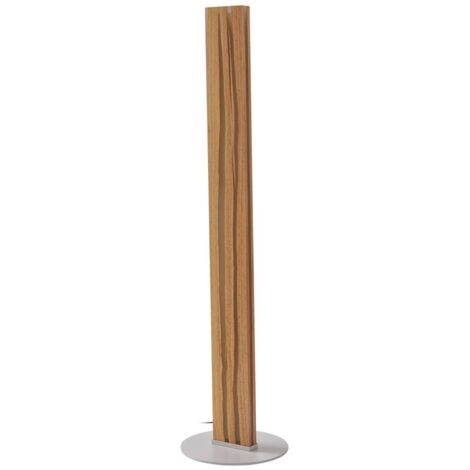 LED Stehlampe "Silja" aus Holz für Wohnzimmer & Esszimmer von Lucande