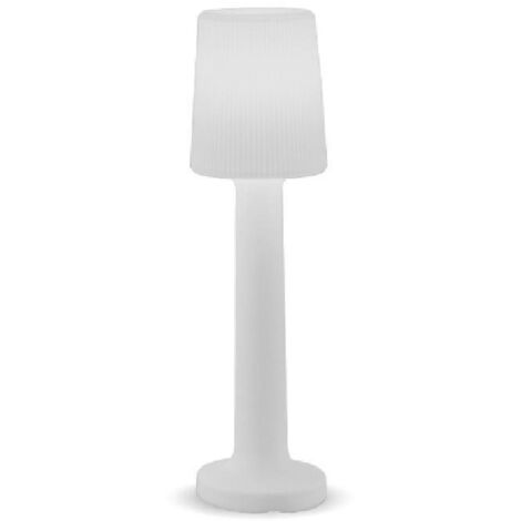 LED Stehleuchte außen kabellos Akku dimmbar IP65 mit Farbwechsel RGBW 165 cm Wegeleuchte Außenlampe Garten Terrasse