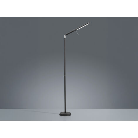 LED Stehleuchte FILIGRAN in Schwarz matt mit Sensor Dimmer, 162cm hoch