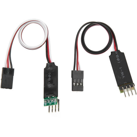 LED-Steuerkabel für RC-Cars – 3-Kanal-Beleuchtungssystem mit Schalter – Hochwertiges Material
