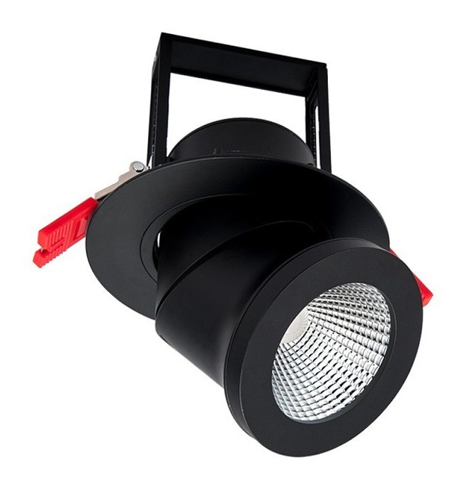 Ledkia - LED-Strahler 25W Schwenkbar 360º Valera LIFUD Warmes Weiß 3000K Nicht Dimmbar - Warmes Weiß 3000K Nicht Dimmbar