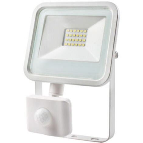 Led-Strahler mit Anwesenheitssensor EDM - 30W - 2100 Lumen - 6400k - Weiß