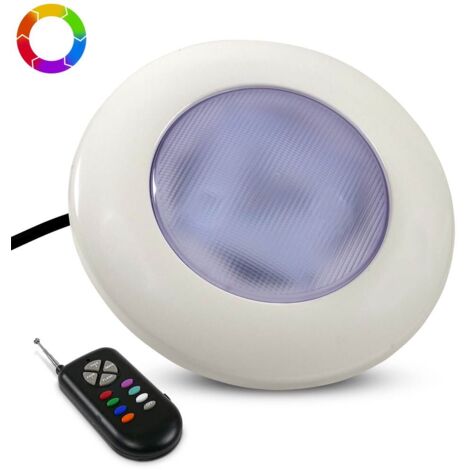 LED-Strahler RGB mit Frontring PAR 56 + Fernbedienung